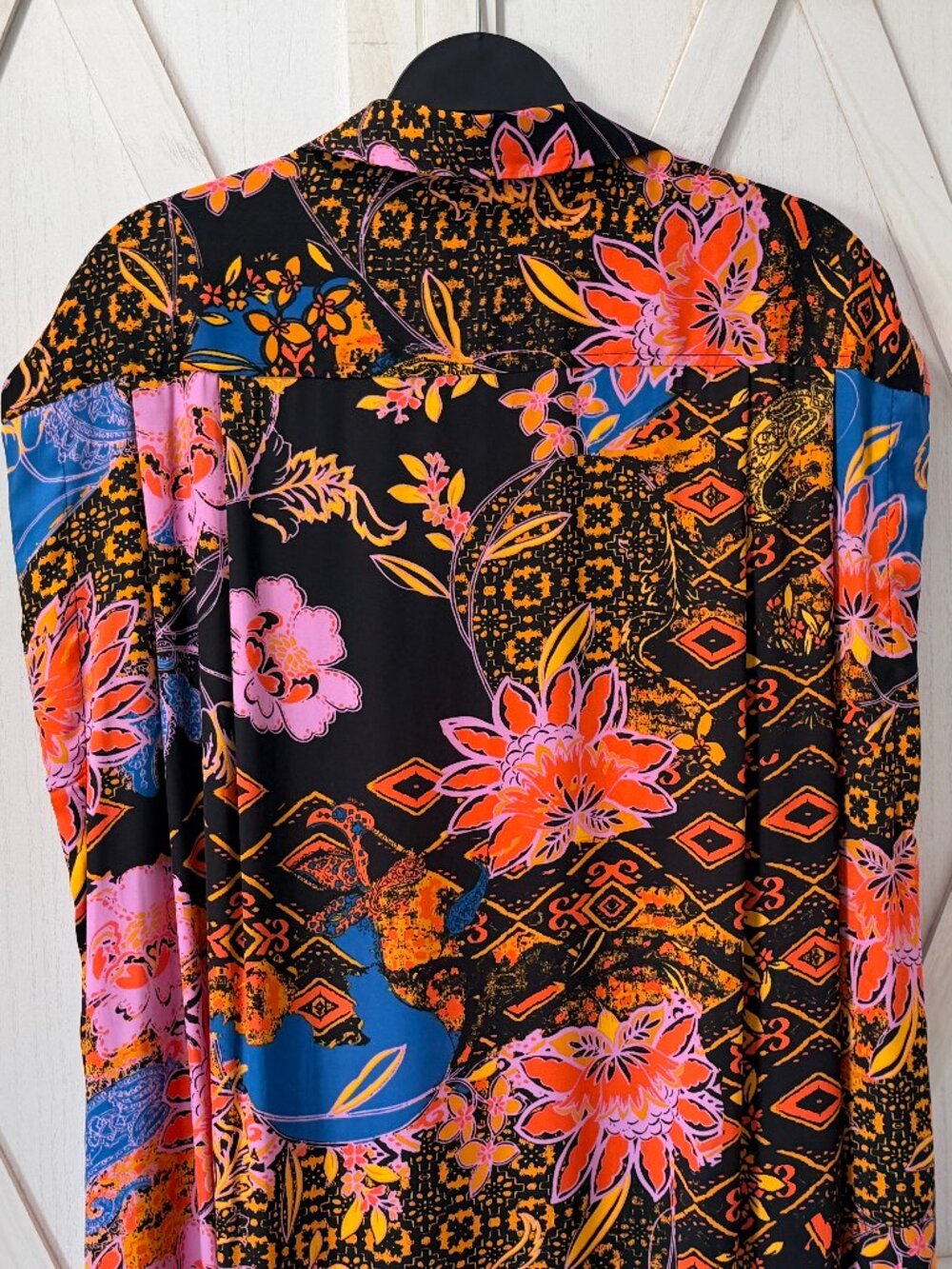 Free People On My Mind Floral Patchwork Maxi Dress Size M NWT $148 - Picture 7 of 11